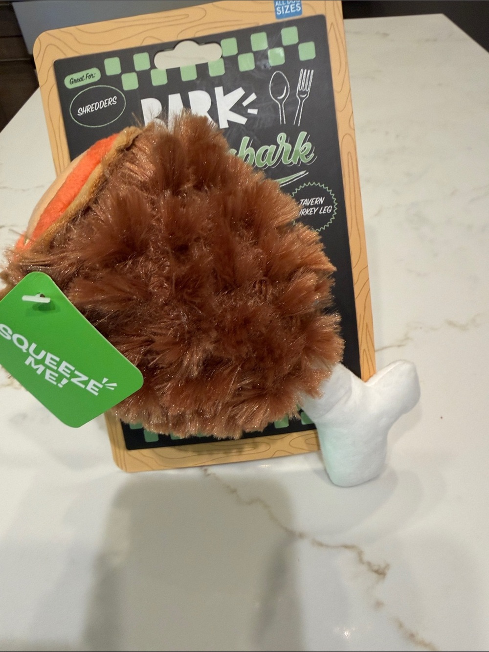 🆕 BARK Smorgasbark Tavern Turkey Leg toy